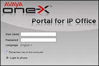 Avaya IP Office one-X Portal